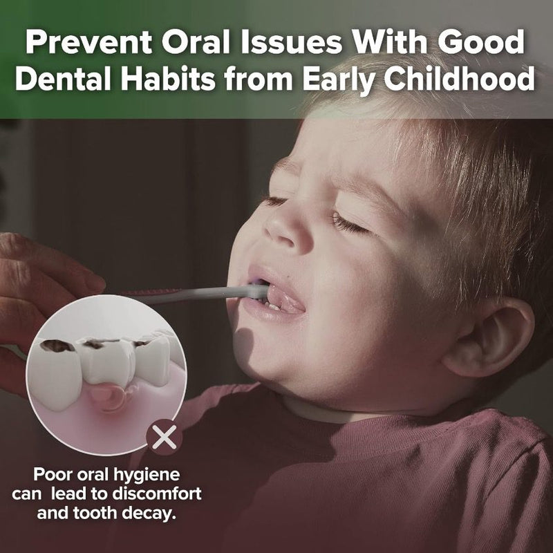 Oral Care Set, Infant - Pea Green