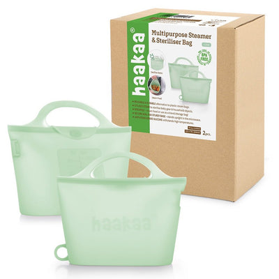 Multipurpose Steamer & Steriliser Bags 2-Pack (1.25L)