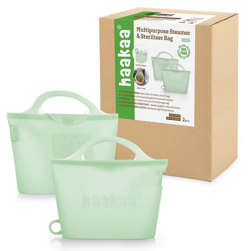 Multipurpose Steamer & Steriliser Bags 2-Pack (1.25L)