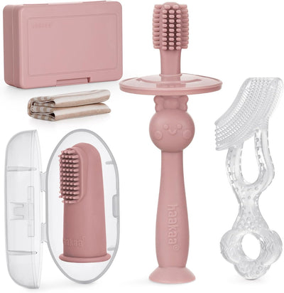 Oral Care Set, Infant - Pea Green