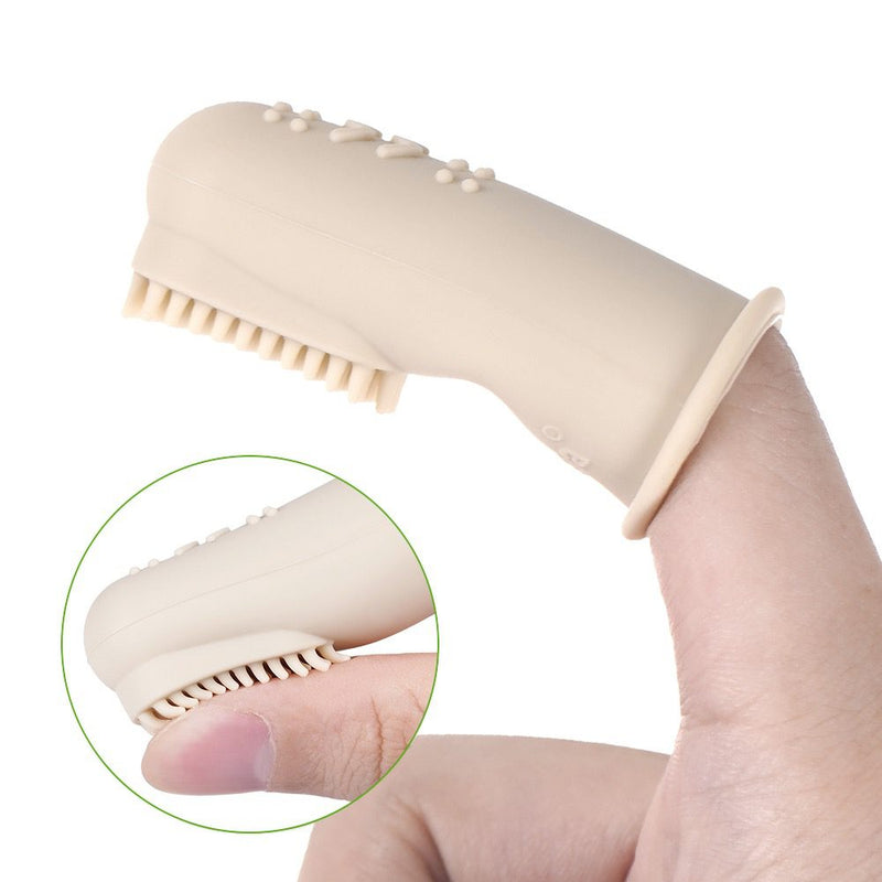 Haakaa Textured Silicone Finger Toothbrush (2-pack)