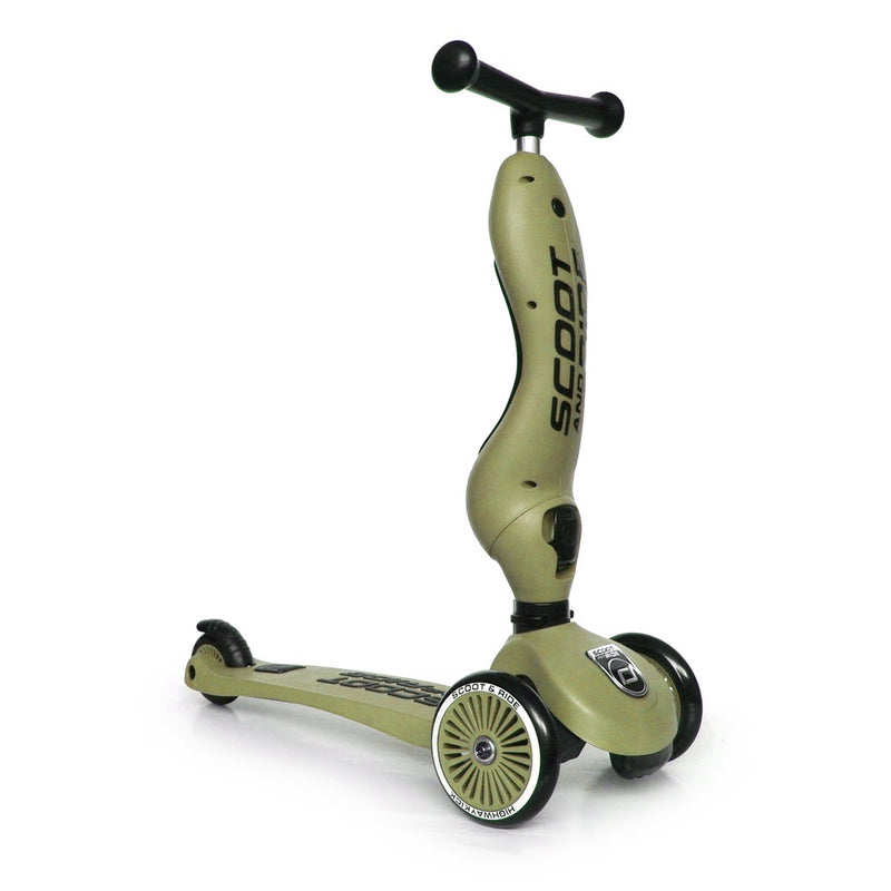 Scooter Highwaykick 1 - Olive (1-5 Years)