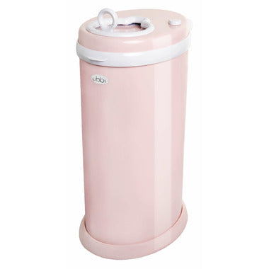 Diaper Bin, Odor Control Steel - Blush Pink