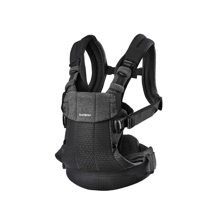 Baby Carrier Harmony, 3D Mesh - Black (0-3 Years)