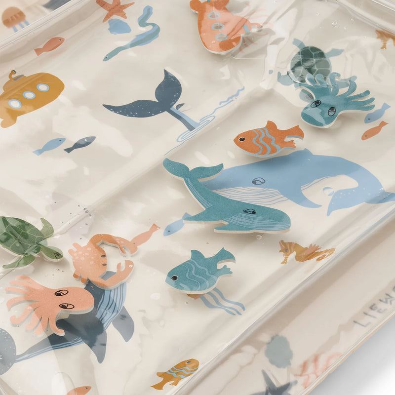 Inflatable Water Activity Mat -  Sea Creature/ Sandy