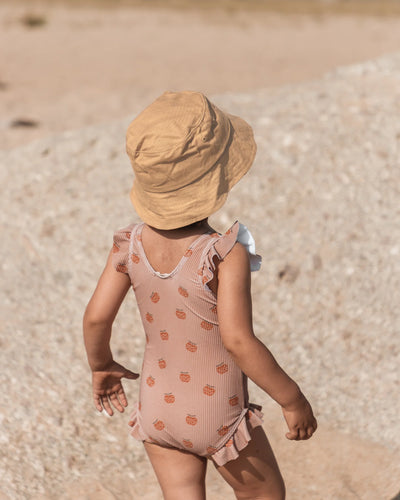 mrs ertha - Sun Hat, Buckies (Various Sizes) - Cotton Latte - swanky boutique malta