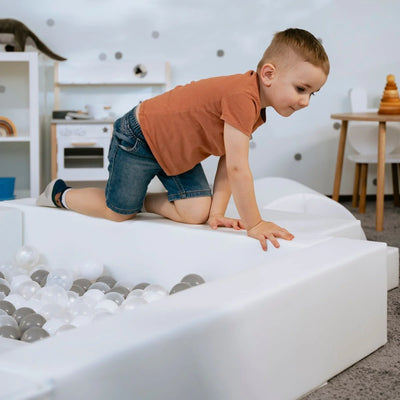 Soft Play Ball Pit - White (12+ Months)