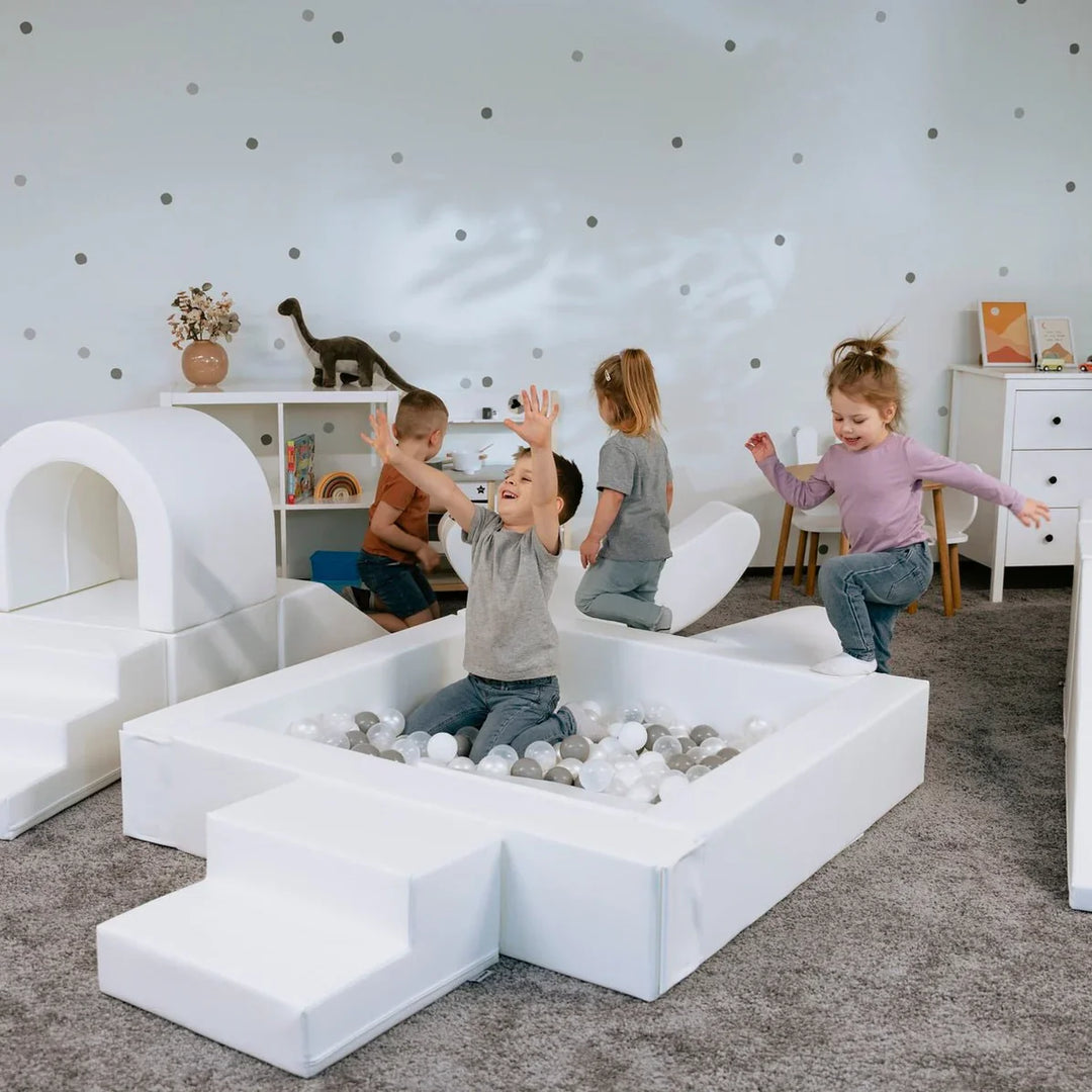 Soft Play Ball Pit White (12+ Months) – Swanky Boutique