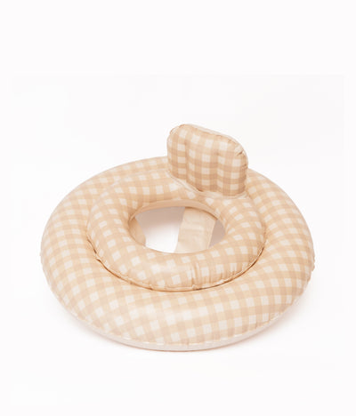 Mrs Ertha - Inflatable Baby Seat - Soft Squares - Swanky Boutique