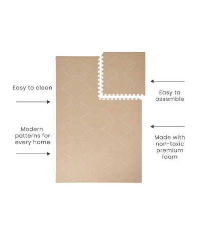 Toddlekind - Premium Foam Playmats | Tulum - Sandstone - Swanky Boutique