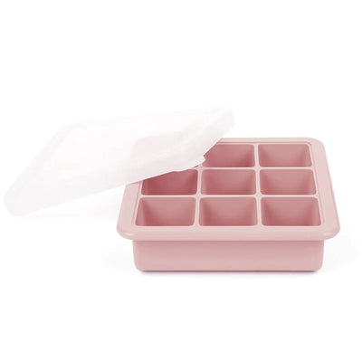 haakaa - baby food and breast milk freezer tray 6 compartments blush or green - swanky boutique malta