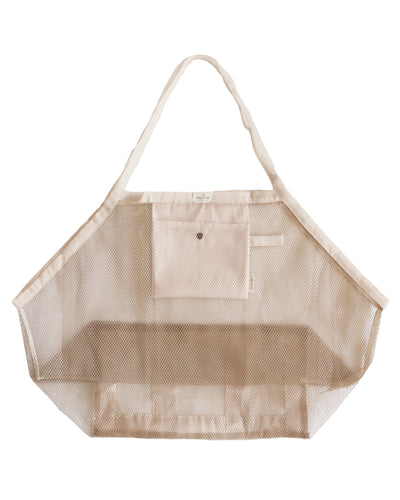 Mrs Ertha - Meshies XL Beach Bags - Ivory - Swanky Boutique