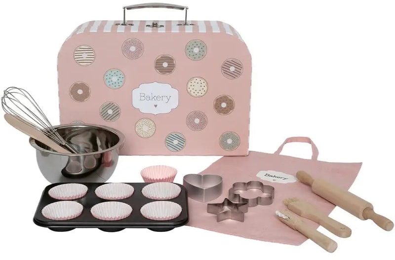 Jabadabado - Bakery Set Incl. Bag - Pink - Swanky Boutique Malta 