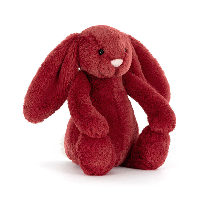 Jellycat - Bashful Redcurrant Bunny - Red - Swanky Boutique Malta 