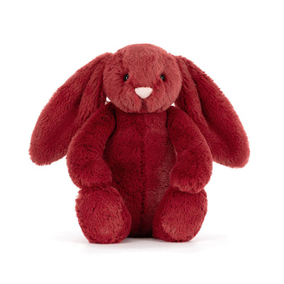 Jellycat - Bashful Redcurrant Bunny - Red - Swanky Boutique Malta 