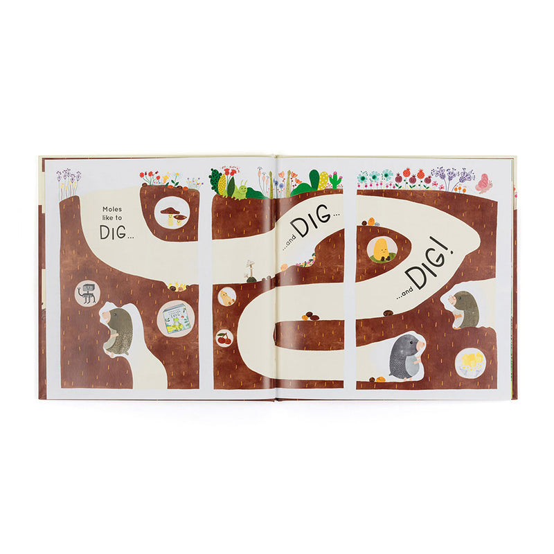 Jellycat - Muswell Mole and the Buried Treasure Book - Swanky Boutique Malta 