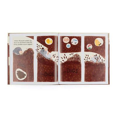 Jellycat - Muswell Mole and the Buried Treasure Book - Swanky Boutique Malta 