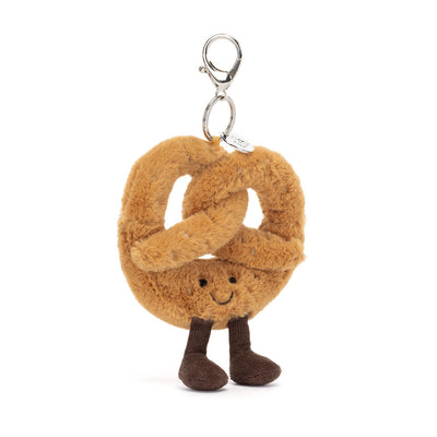 Jellycat Amuseables Pretzel Bag Charm - Swanky Boutique Malta