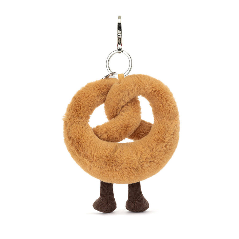 Jellycat Amuseables Pretzel Bag Charm - Swanky Boutique Malta