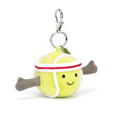 Jellycat Amuseables Sports Tennis Bag Charm - Swanky Boutique Malta