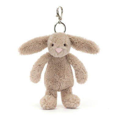 Jellycat Bashful Beige Bunny Bag Charm - Swanky Boutique Malta 