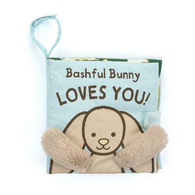 Jellycat Bashful Bunny Loves You Book - Swanky Boutique