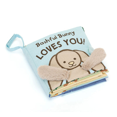 Jellycat Bashful Bunny Loves You Book - Swanky Boutique
