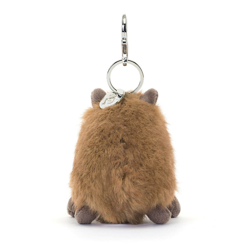 Jellycat Clyde Capybara Bag Charm - Swanky Boutique Malta