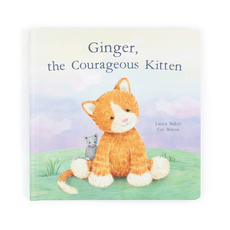 Jellycat Ginger, the Courageous Kitten Book - Swanky Boutique Malta