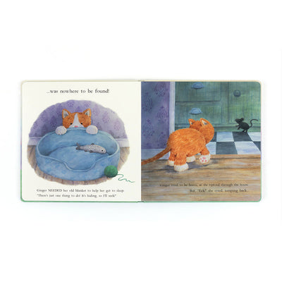 Jellycat Ginger, the Courageous Kitten Book - Swanky Boutique Malta