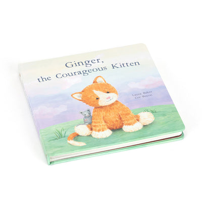 Jellycat Ginger, the Courageous Kitten Book - Swanky Boutique Malta