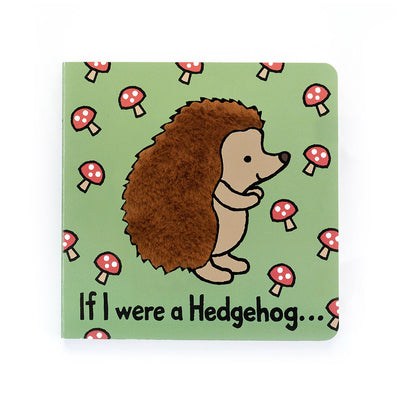 Jellycat If I were a Hedgehog Board Book - Swanky Boutique
