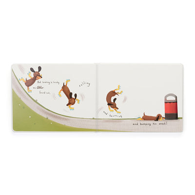 Jellycat Otto the Loyal Long Dog Book - Swanky Boutique Malta