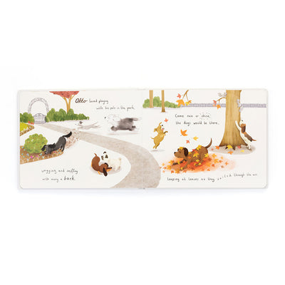 Jellycat Otto the Loyal Long Dog Book - Swanky Boutique Malta