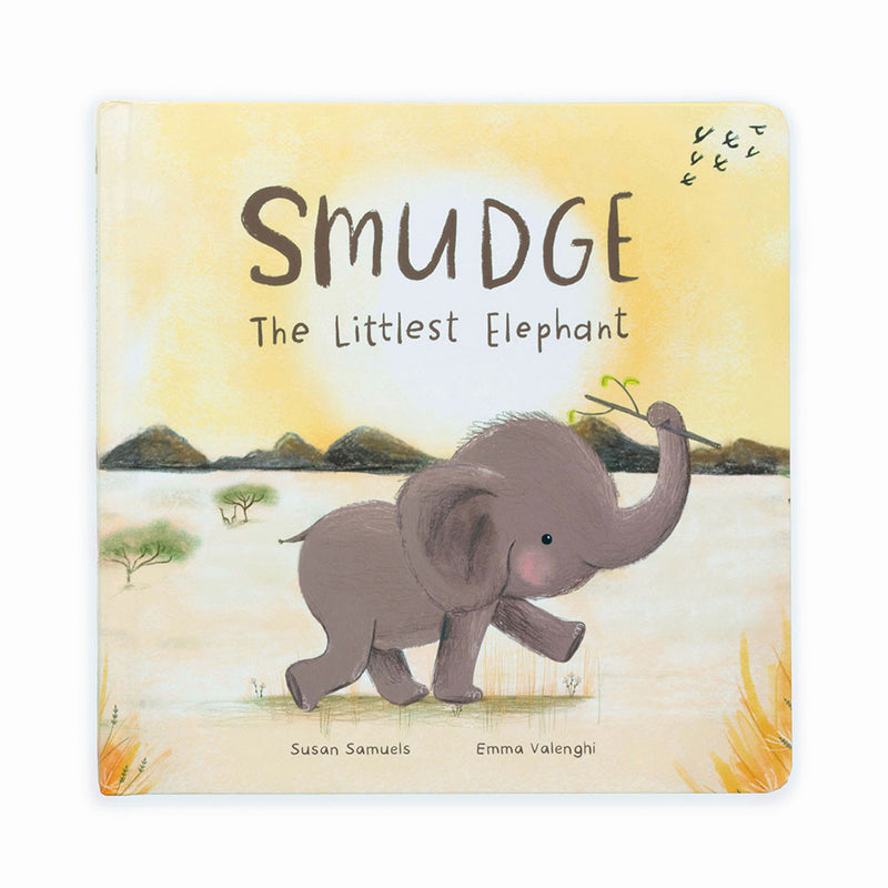 Jellycat Smudge the Littlest Elephant Book - Swanky Boutique