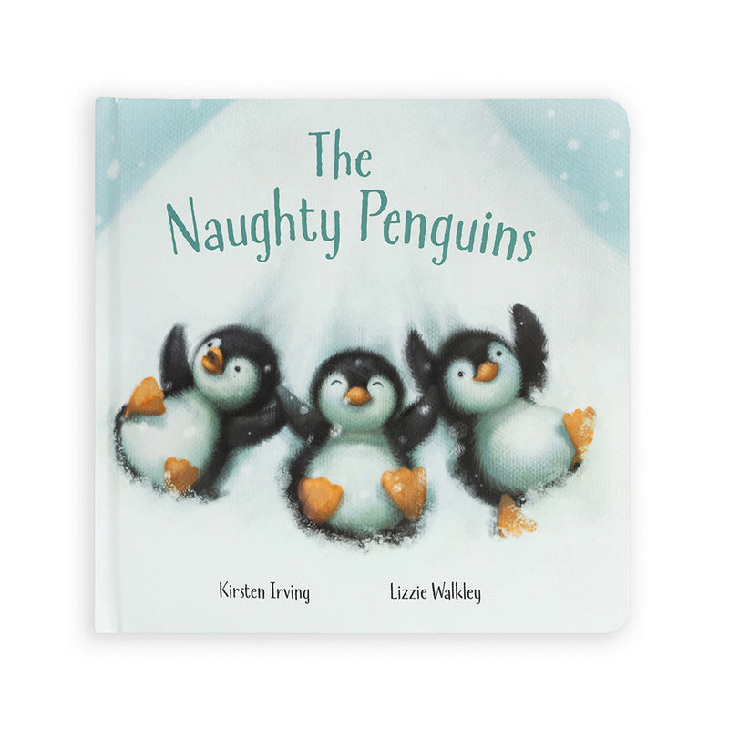 Jellycat The Naughty Penguins Book - Swanky Boutique Malta 