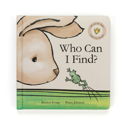 Jellycat Who Can I Find Book - Swanky Boutique Malta