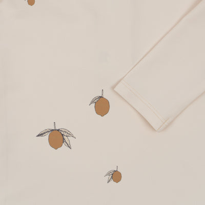 konges sloejd - Swim T-Shirt, Long Sleeves - Lemon - swanky boutique malta