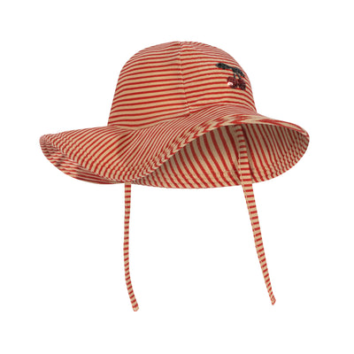 Konges Sloejd - jade swim hat - glitter stripe - Swanky Boutique