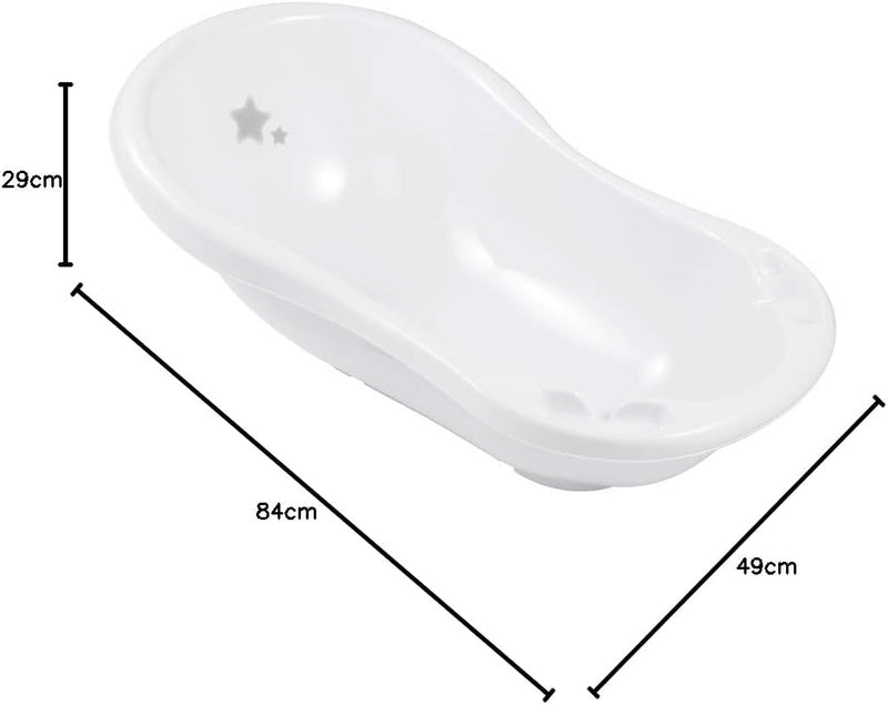 Keeeper Baby Bath White - Swanky Boutique Malta