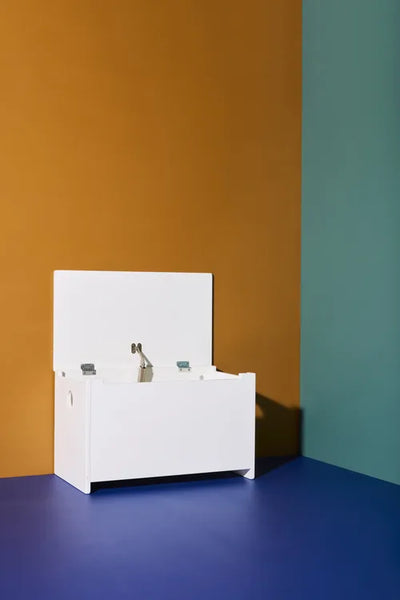 Kid's Concept Bench & Toy Chest white - Swanky Boutique
