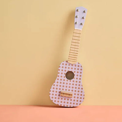 Kids Concept - Guitar, Wooden - Dot Lilac - Swanky Boutique Malta 