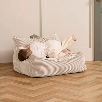Kids Concept - Bean Bag, Off-White - Swanky Boutique Malta 