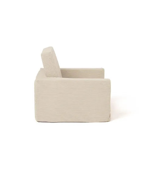 Kids Concept Armchair foldable off-white - Swanky Boutique Malta