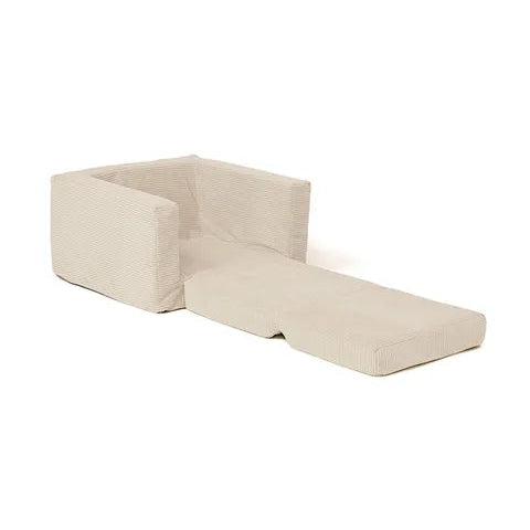 Kids Concept Armchair foldable off-white - Swanky Boutique Malta