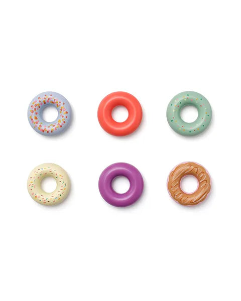 Wooden Doughnuts - 6 Pieces