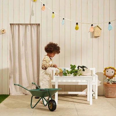 Kids Concept Garden sofa and table set white - Swanky Boutique Malta