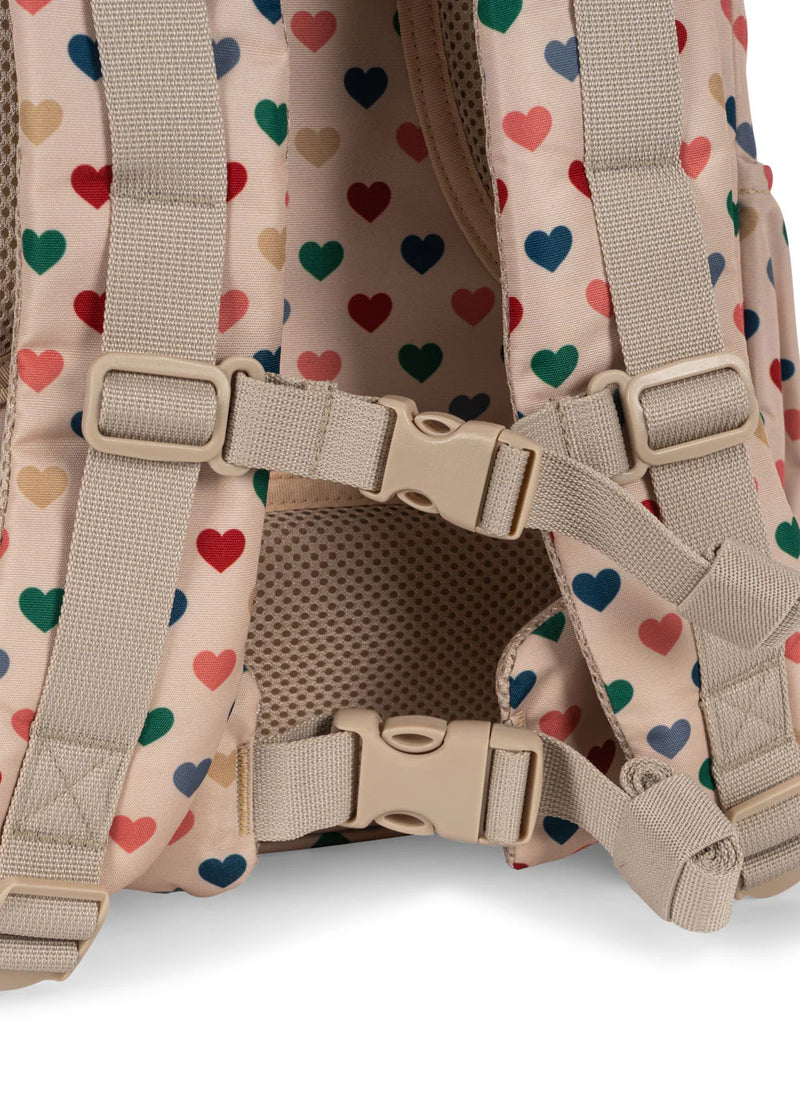 Backpack, Ergonomic - Hearts (Height 36cm)
