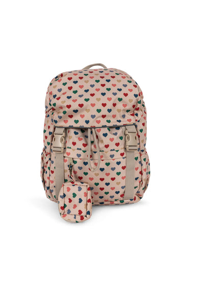Konges Sloejd Clover School Bag Hearts - Swanky Boutique
