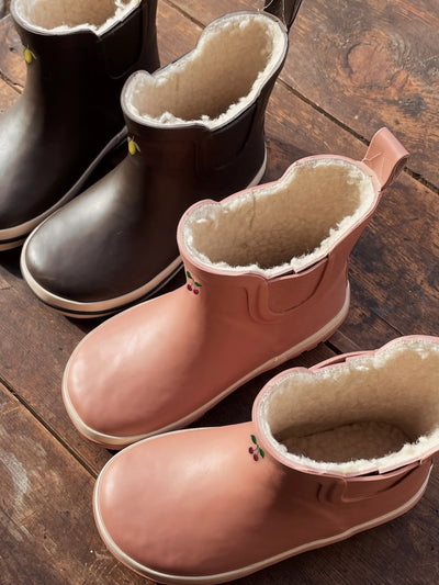 Konges Sloejd - ROI RAIN BOOT LOW - CHOCOLATE BROWN - Swanky Boutique 
